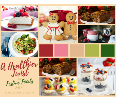  	A Healthier Twist to Festive Foods (Part II)